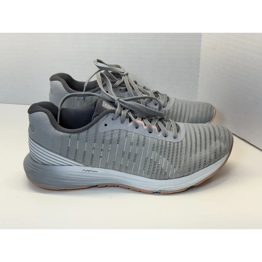 Asics Women's Dynablast 3 1012A002 Gray Running Shoes‎ Sneakers Size 9.5